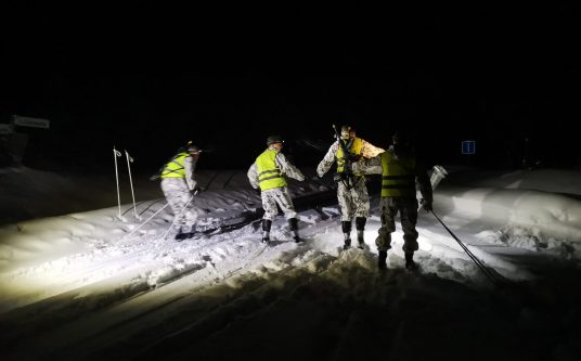 Artikkelin Etelä-Karjalan joukkue urakoi Oltermanni-hiihdossa pääkuva