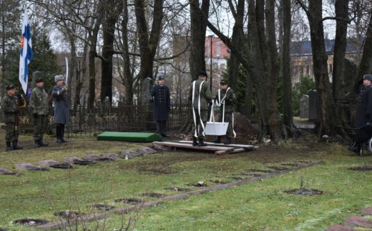 Artikkelin Sankarihautajaiset Lappeenrannassa – Talin soturin sotapolku päättyi pääkuva